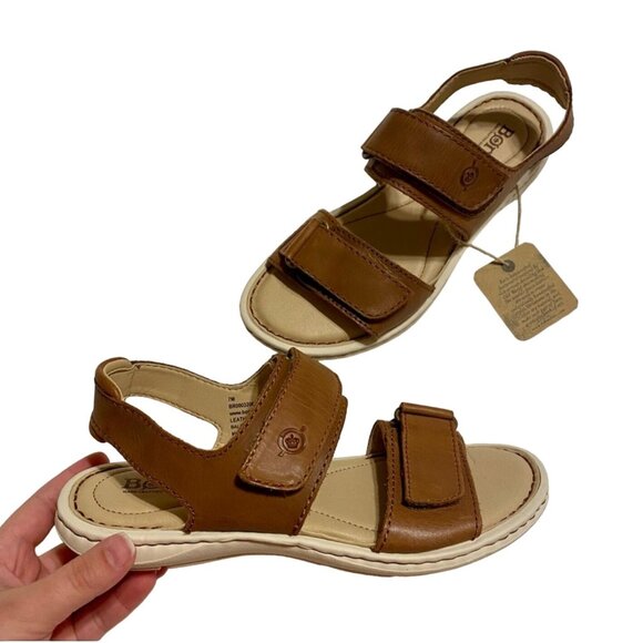 Born Women's Wedge Sandals‎ 11 Leather Summer Beach Bohemian Festival Hippie Y2K - Picture 2 of 9